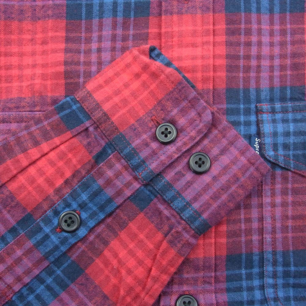 Supreme シュプリーム 11AW Ombre Plaid Shirt オンブレ プレイド