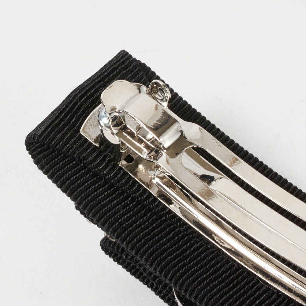 Salvatore Ferragamo クリスタルヘアバレッタ FERRAGAMO Salvatore