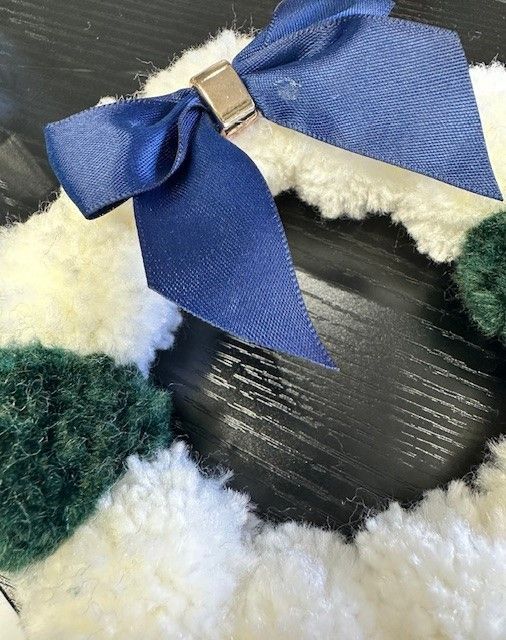 白いお花 ローダンセ イネ科 樹脂標本 errer 植物標本 アンティーク