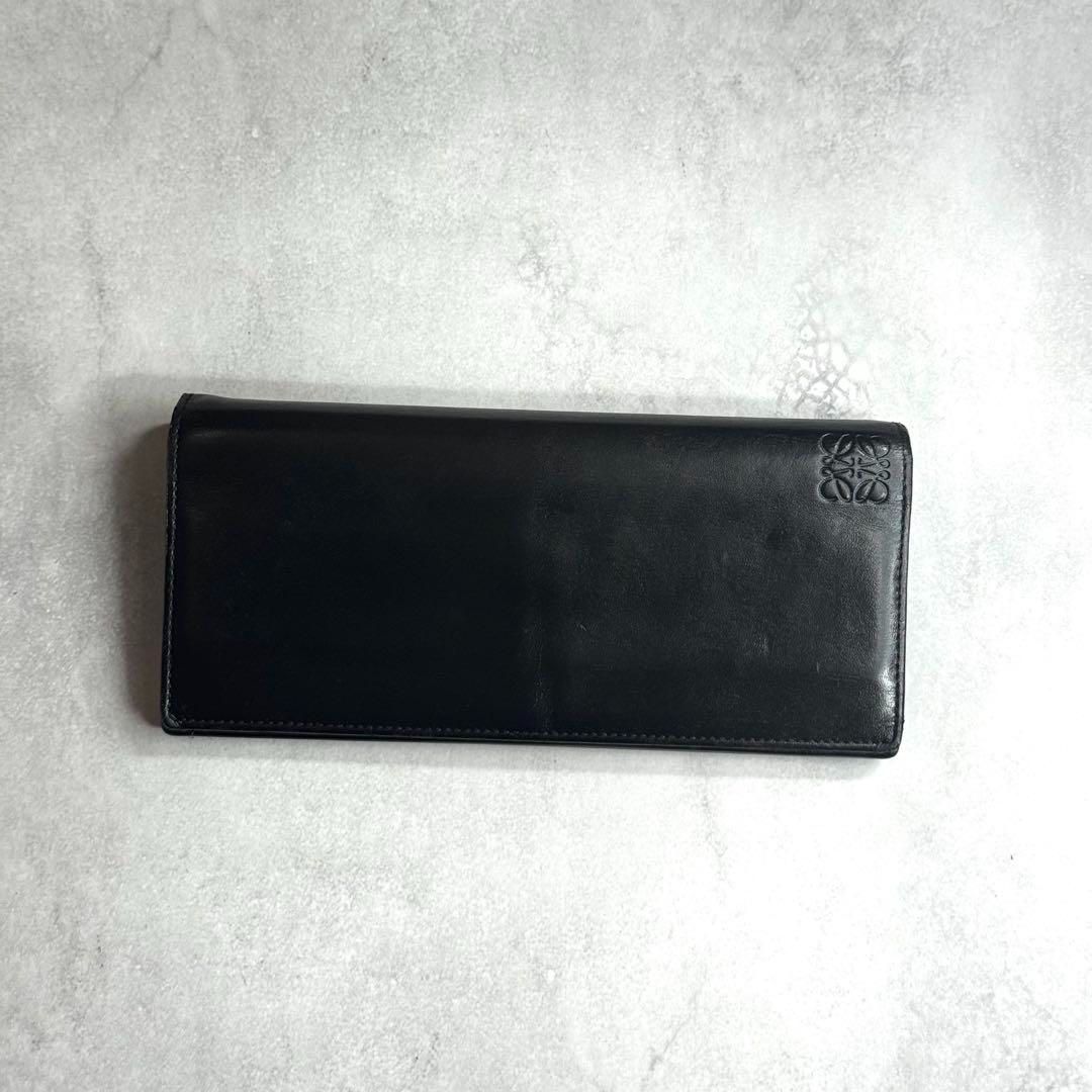 極美品 ヴァレクストラ シティパース 長財布 フラップ グレー Valextra(ヴァレクストラ) シティパース長財布 S I OS スカイブルー