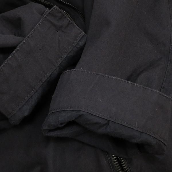 anc パパス Papas ブルゾン ジャケット LL 紺 ジップアップ ワッペン 
