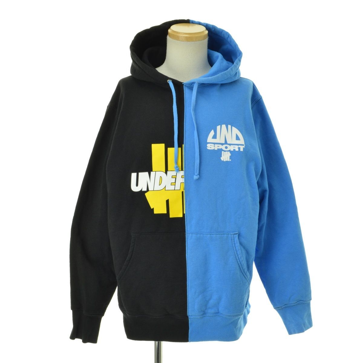 M【UNDEFEATED】213077009020 RECONSTRUCT PULLOVER HOOD 切替 