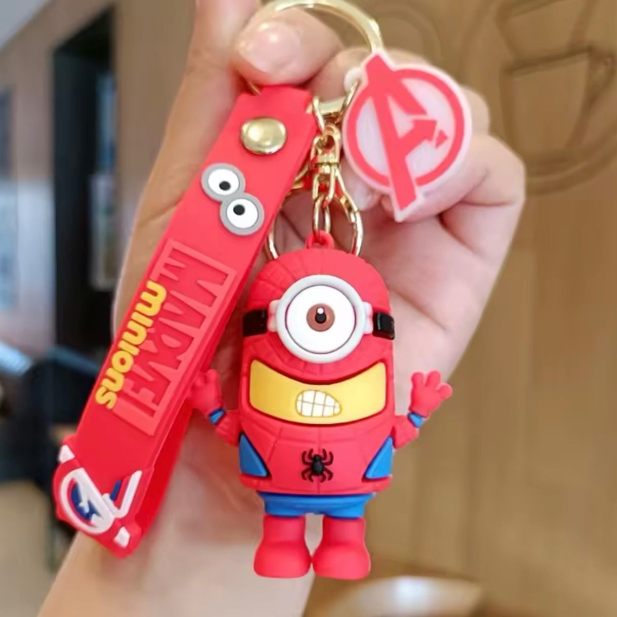 MINIONS ミニオンズ コスプレ ウマver キーホルダー ストラップ 単品］Minions ミニオン スーパーヒーローシリーズ キーホルダー