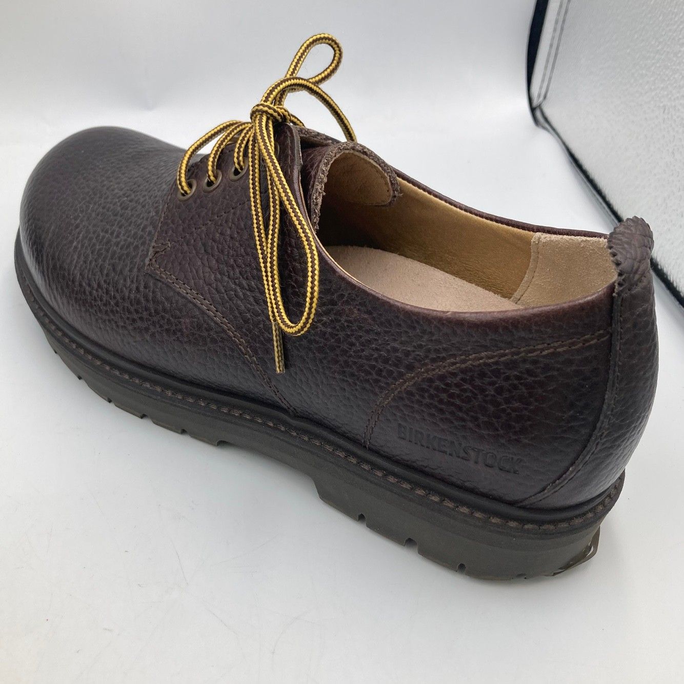 ビルケンシュトックBIRKENSTOCK本革レザー　レースアップシューズ　27 ビルケンシュトック BIRKENSTOCK レースアップシューズ クレイ