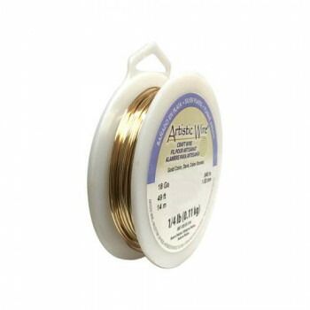 Artistic Wire(アーティスティックワイヤー) ロングスプールス(業務用) ゴールド 1.0mm×約15m 18