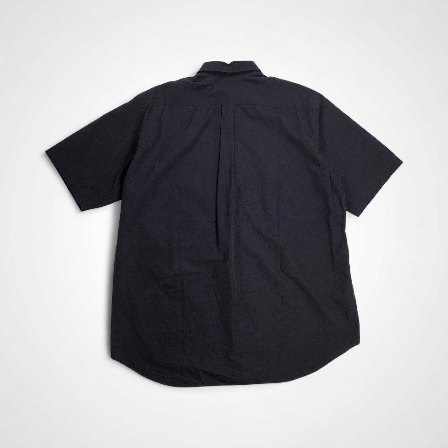 COMOLI コモリ コモリショートスリーブシャツ ブラック R01-02008 SIZE 1