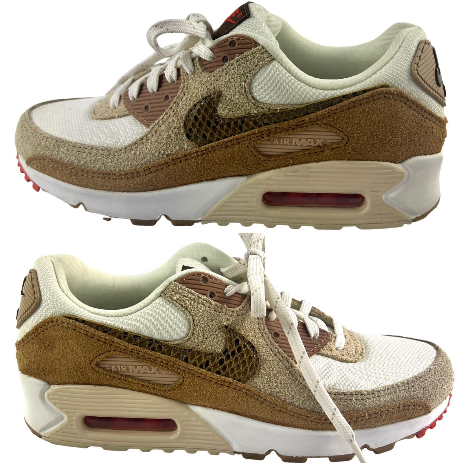 NIKE WOMEN`S AIR MAX 90 AMD SNAKESKIN SWOOSH ナイキ ウィメンズ 
