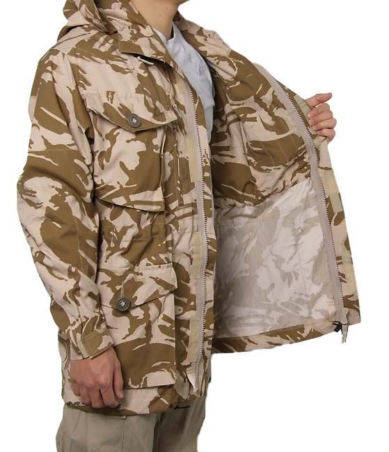 イギリス軍 DPM デザートカモ ウインドプルーフ コンバット