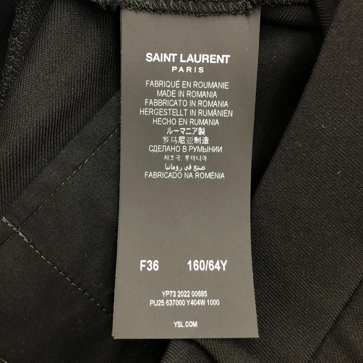 未使用品 SAINT LAURENT PARIS サンローランパリ テーパード パンツ  
