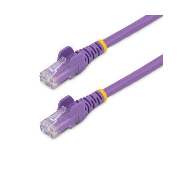 まとめ StarTech.com カテゴリ6 LANケーブル RJ45モールドコネクタ 3m パープル N6PATC3MPL 1本 ×3セット