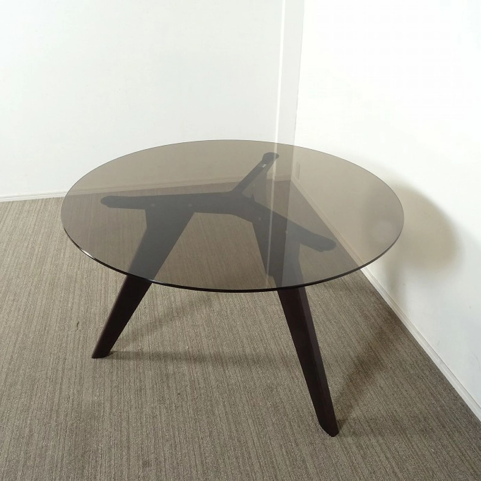 カッシーナ Alias アリアス　AGO アゴ ダイニングテーブル 120cm カッシーナ Alias AGO アゴ ダイニングテーブル 120cm ガラス天板