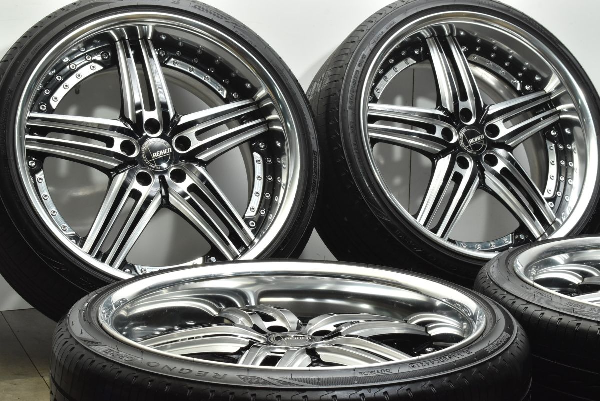 アルファード等に】Amistad REIHEN S05 20in 9.5J +35 PCD114.3
