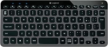 【中古】(非常に良い)LOGICOOL Bluetooth イルミネートキーボード K810