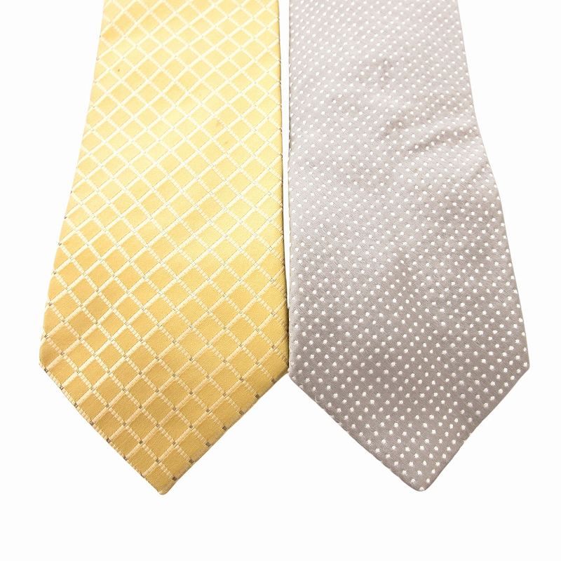 シャルベ Charvet ネクタイ4本セット まとめて カジュアル 総柄 絹