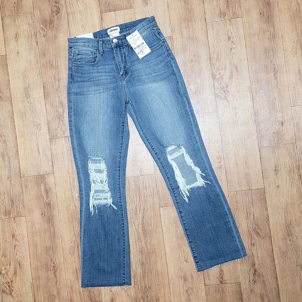 ラジャンス L AGENCE DARIA CROP ストレートデニム 26