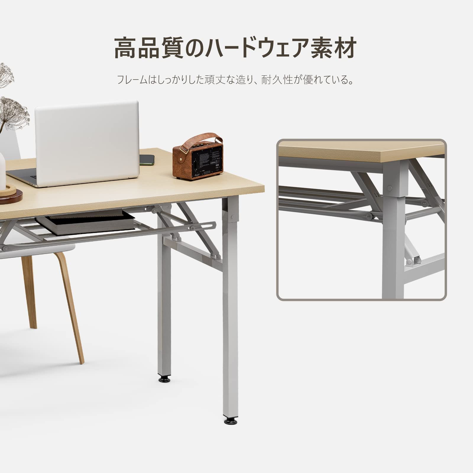 ☆驚きな収納力 様々なシーンにも大活躍 折り畳み机 大理石 【公式通販】