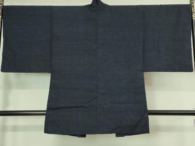 平和屋本店□極上 男性 本場結城紬 重要無形文化財 アンサンブル 杢 仙  