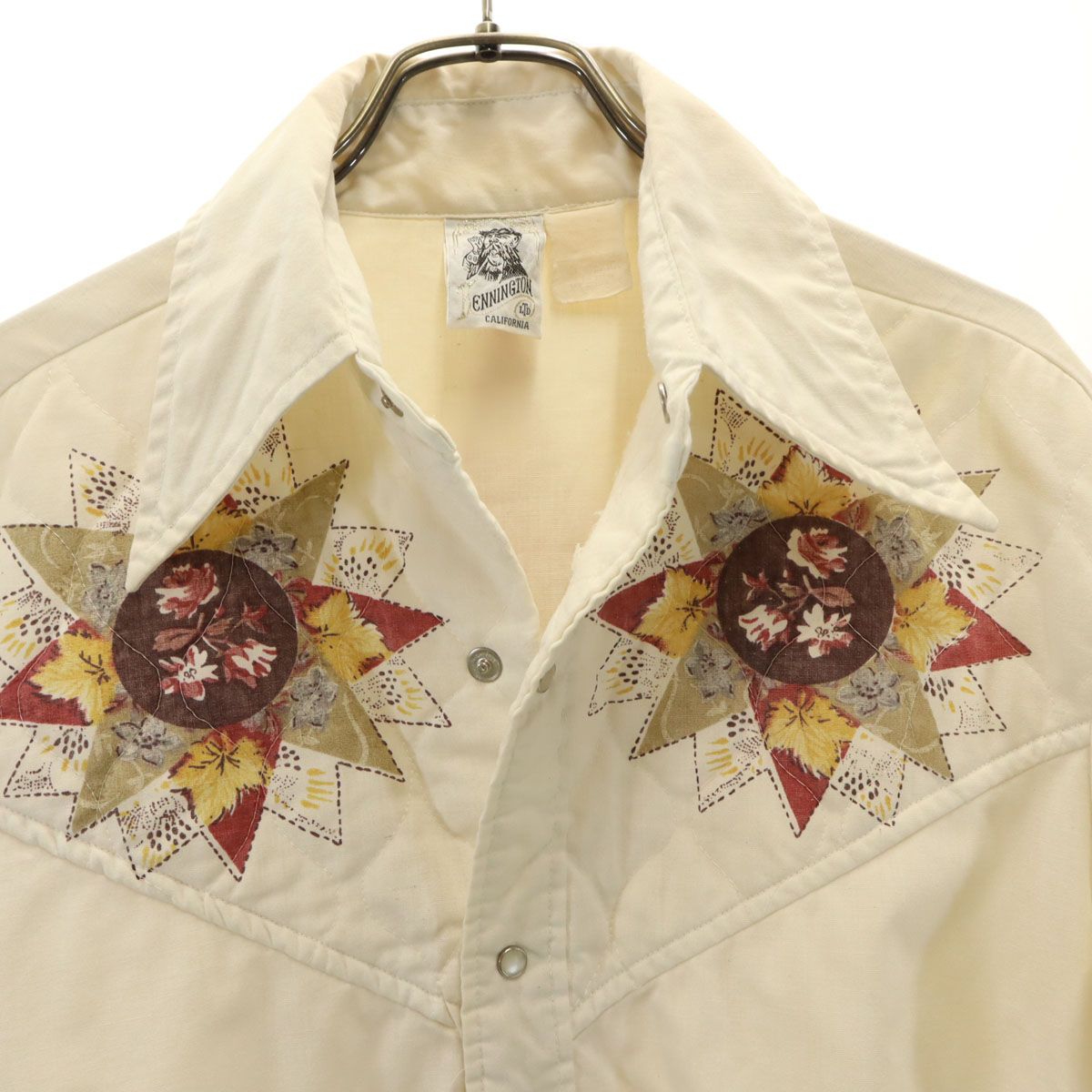 KENNINGTON ケニントン 70s ヴィンテージ 長袖 ウエスタンシャツ