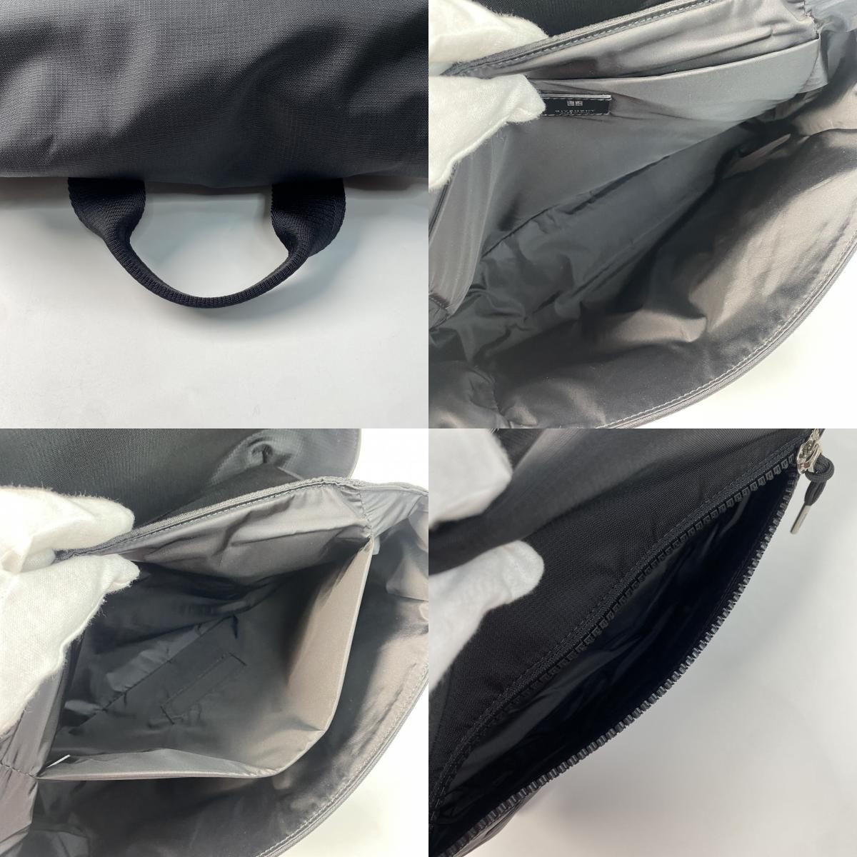 美品 ジバンシー GIVENCHY メンズ ナイロン ショルダーバッグ 2way 斜  