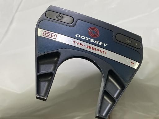 オデッセイ TRI-BEAM 7 CS 34インチ パター PT STROKE LAB 2025 フレックスその他 メンズ 男性用 右利き 右用 Bランク ゴルフクラブ