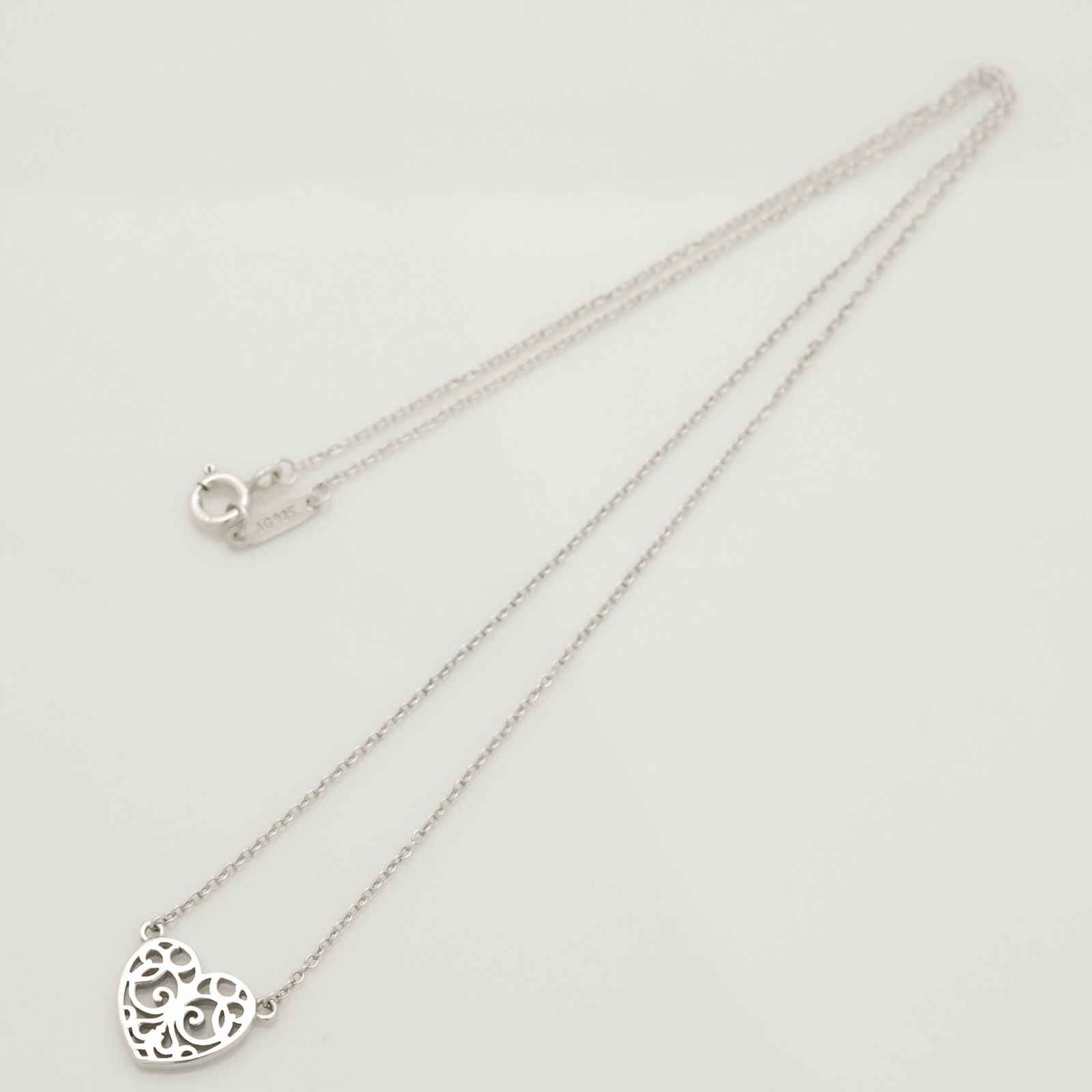 美品】ティファニー TIFFANY&Co. エンチャント ハート ネックレス