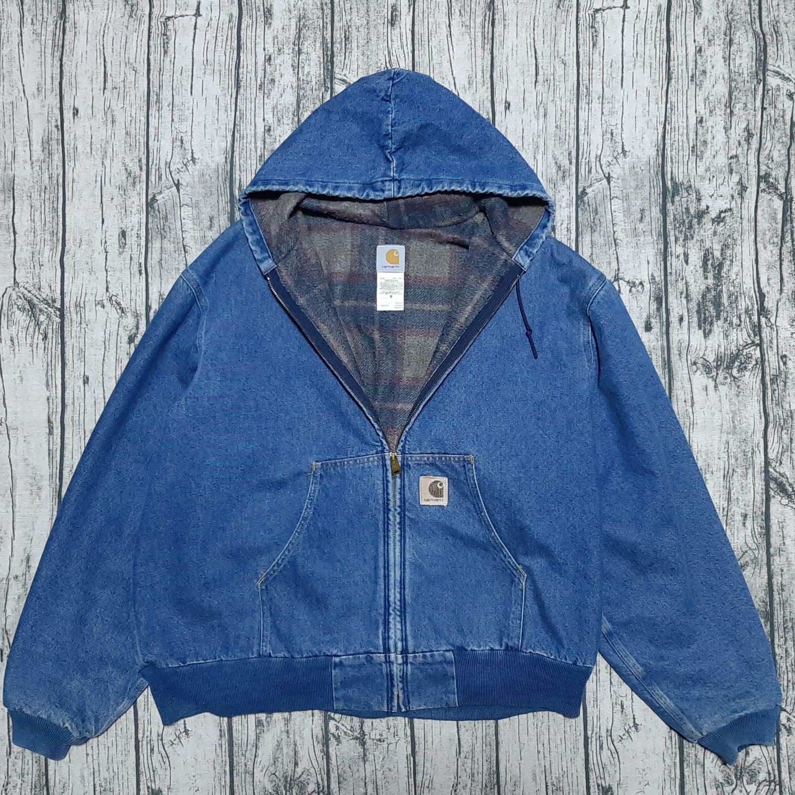 90s Carhartt デニムアクティブジャケット Denim Hooded Active