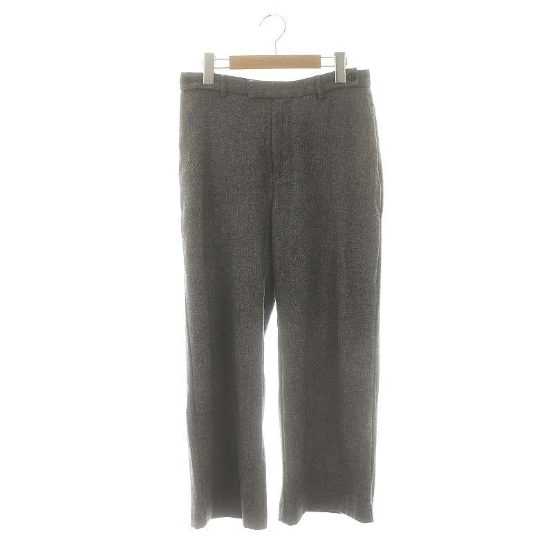 ホープ HOPE Knox Trousers ヘリンボーン パンツ ストレート ジッパーフライ ウール混 34 42 グレー /MI OS ユニセックス