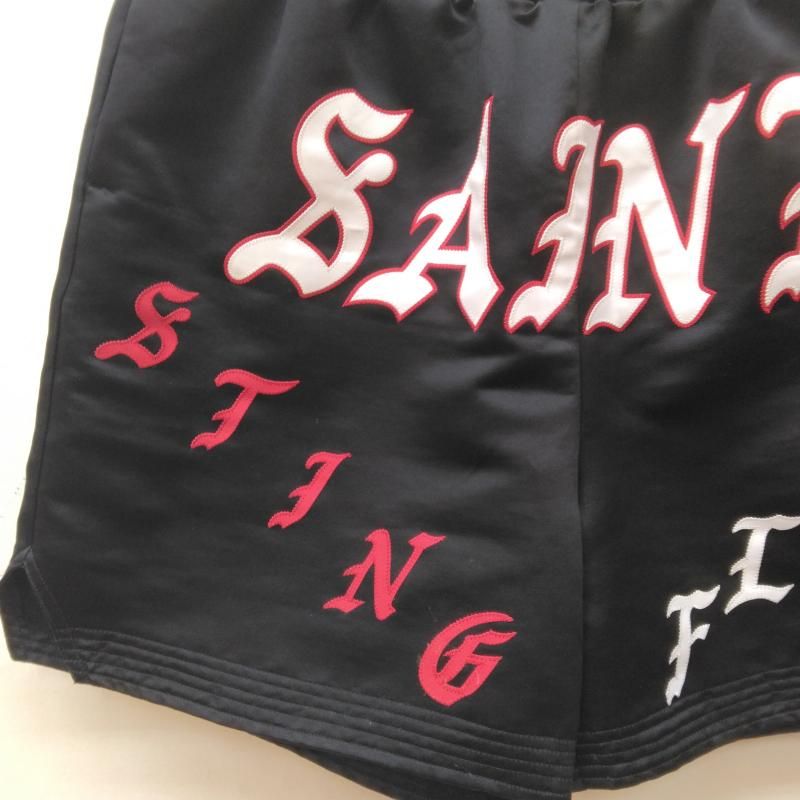 Lサイズ】SAINT MICHAEL ロゴサテンボクサーハーフパンツ