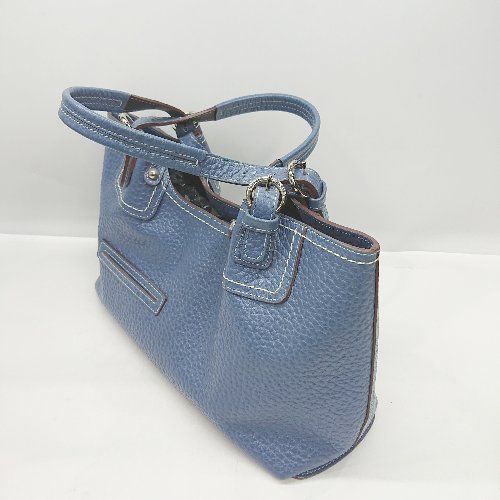 Θ PELLE BORSA ペレボルサ ハンドバッグ ブルー系 レディース E 1502180082122