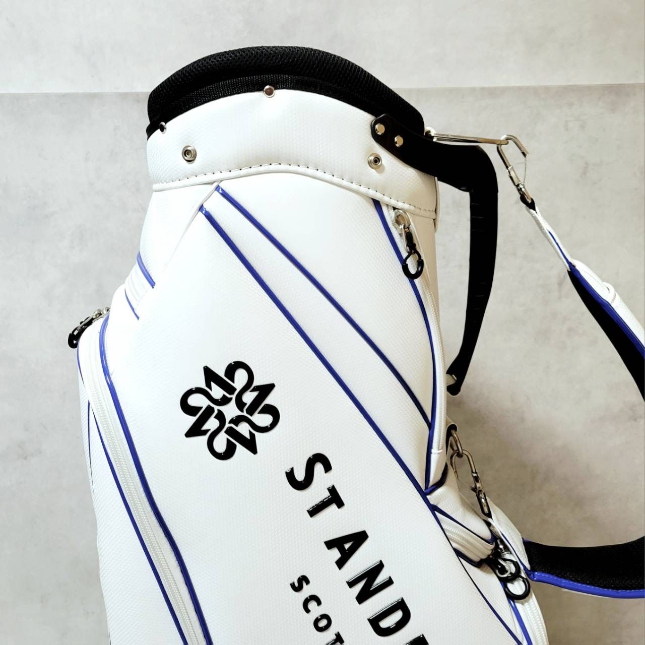 美品　セントアンドリュース(St ANDREWS)キャディバッグ9.5 型 良品】St. Andrews セント・アンドリュース 9.5型 キャディバッグ