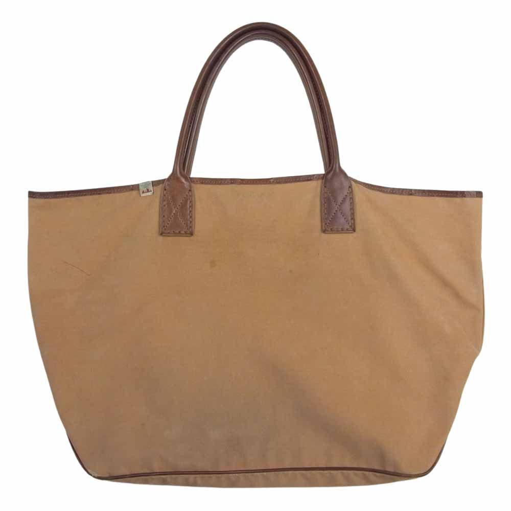 VISVIM ビズビム HOMER TOTE CANVAS キャンバス ホーマー トート バッグ ベージュ系【中古】