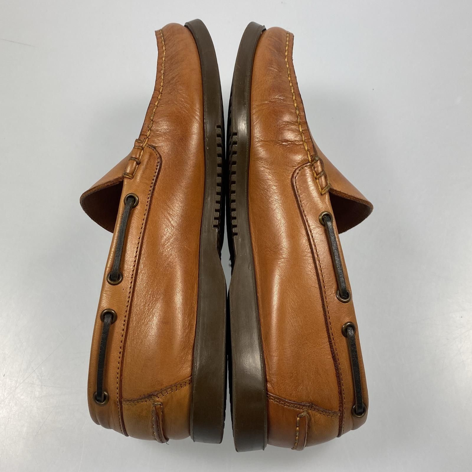 paraboot　beams モカシンブーツ　27.0〜27.5程度 Paraboot パラブーツ フランス製 BEAULIEU ボーリュー レース