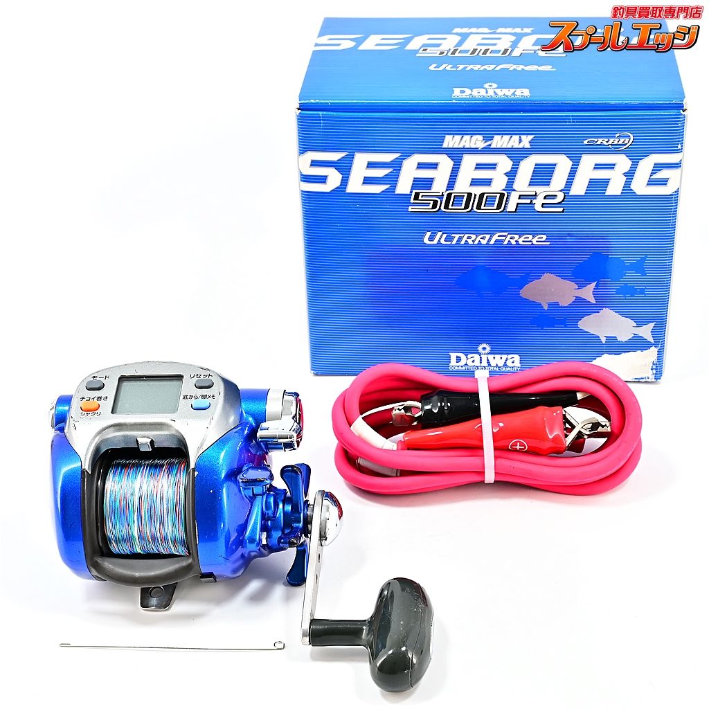 ダイワ シーボーグ 500Fe 使用距離101.3km 使用時間167時間 DAIWA SEABORG m40715