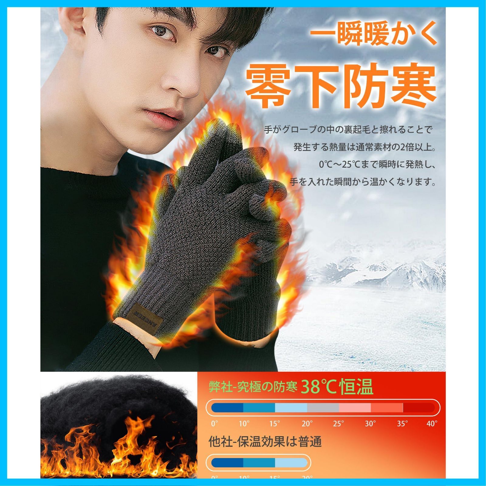 RATS L MC GLOVE ラッツ オレンジ FLUTTER（真のアイスホッケー