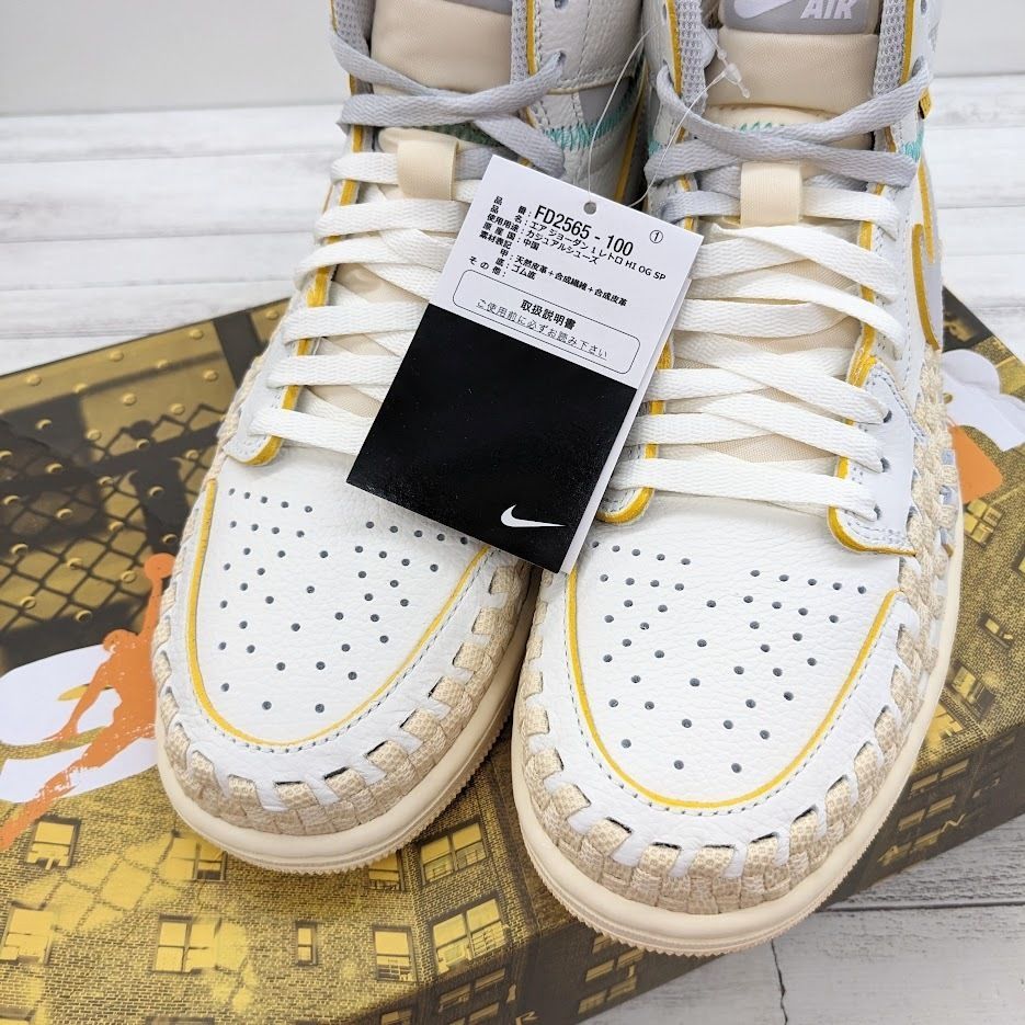 未使用 NIKE AIR JORDAN 1 HI OG SP UNION - 靴