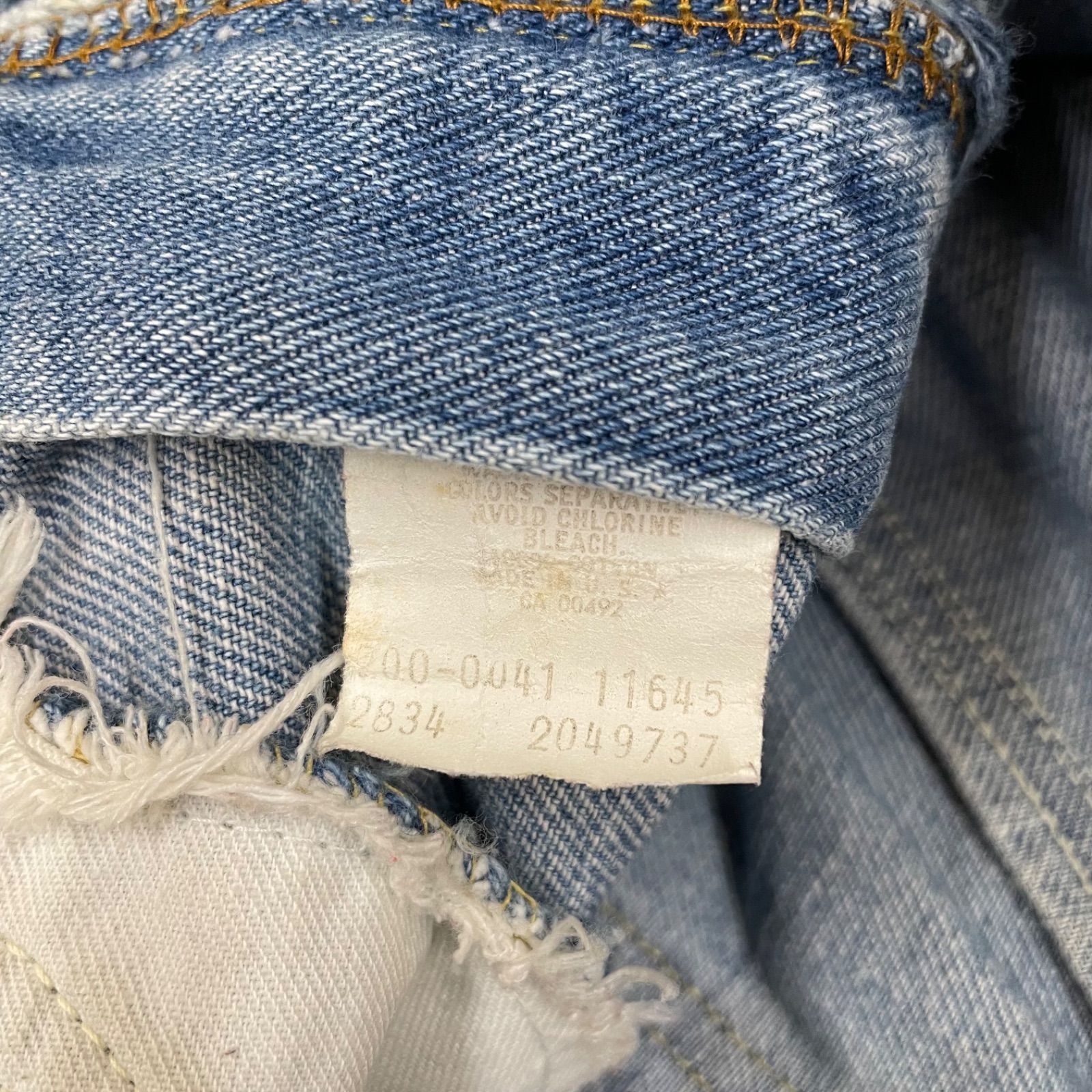 USA製 70sヴィンテージ Lot 200 Lee リー デニムパンツ W33 42