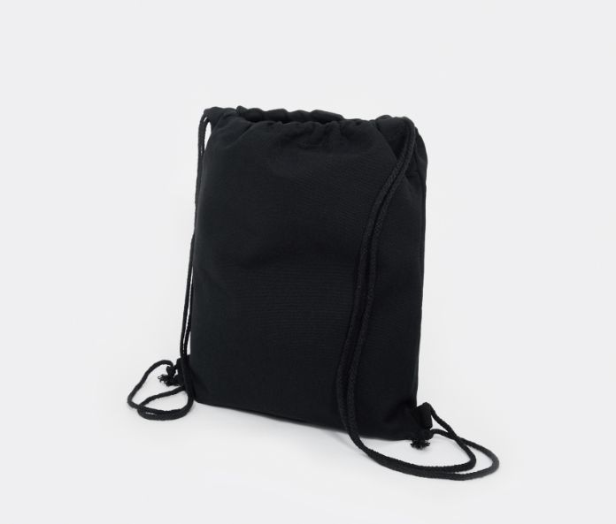 【新品】韓国 aeae エーイーエーイー　ナップサック　ブラック　黒 新品】韓国 aeae ナップサック リュック ブラック 黒