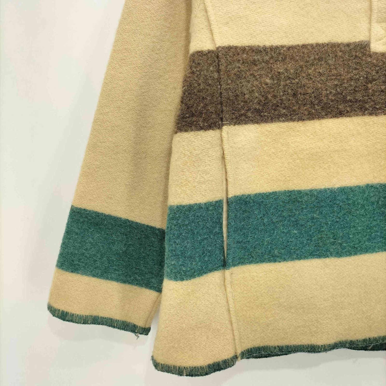 vintage ウールリッチ マルチカバー、USA製、ウールブランケット 289 ウールリッチ.ブランケットコート.マルチボーダーヴィンテージ