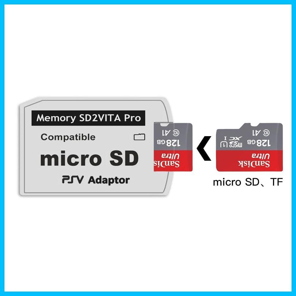 バージョンSD2Vita メモリーカードアダプター バージョン5.0 PS Vita
