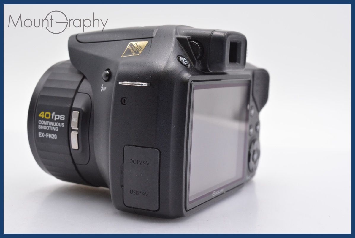 【美品動作確認済み】CASIO EXILIM EX-FH20 単三電池 ☆極上美品☆ カシオ CASIO EXILIM EX-FH20 20x 単三電池仕様