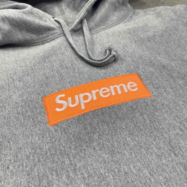 シュプリーム 17AW Box Logo Ｍ Supreme 17aw Box Logo Hooded Sweatshirt 