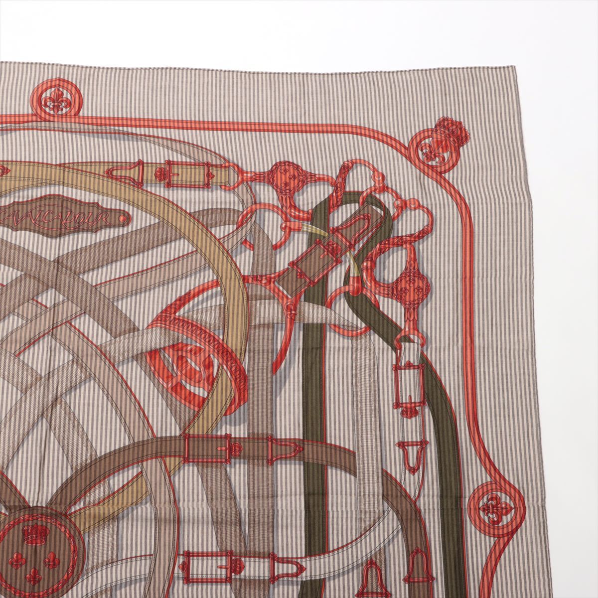 ＊希少品＊エルメス　カレジェアン　140 カヴァルカドゥール スカーフ 希少品＊エルメス カレジェアン 140 カヴァルカドゥール スカーフ