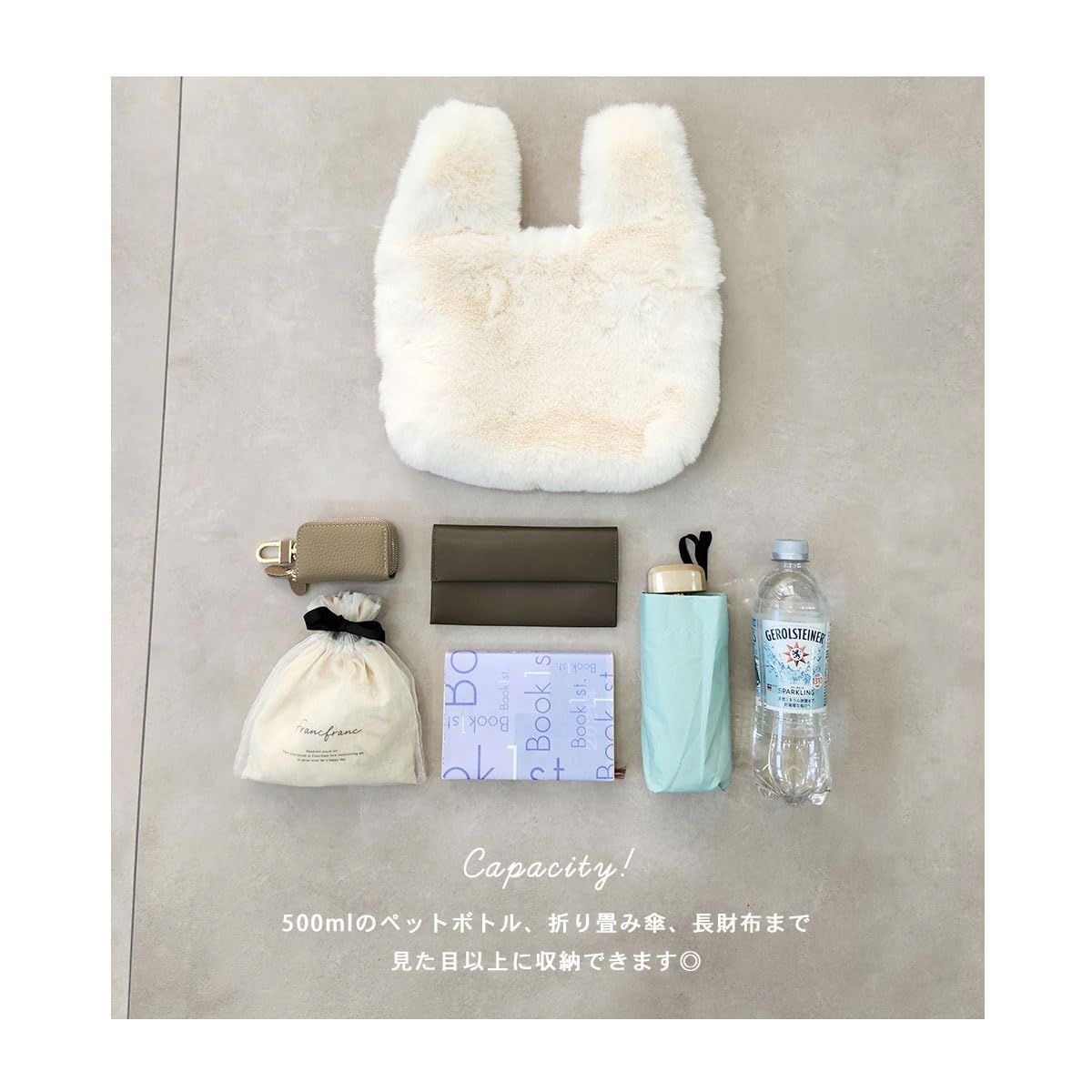 売切注意 お急ぎ下さい レディース もこもこ 秋冬 小さめ ミニハンドバッグ ファーバッグ ジゼル