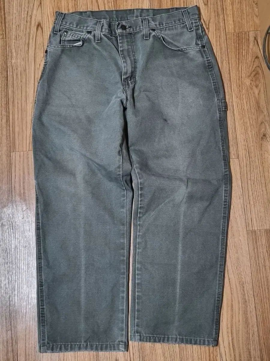 ヴィンテージ オールド DICKIES(ディッキーズ) モールス 緑 1939 カーペンター パンツ