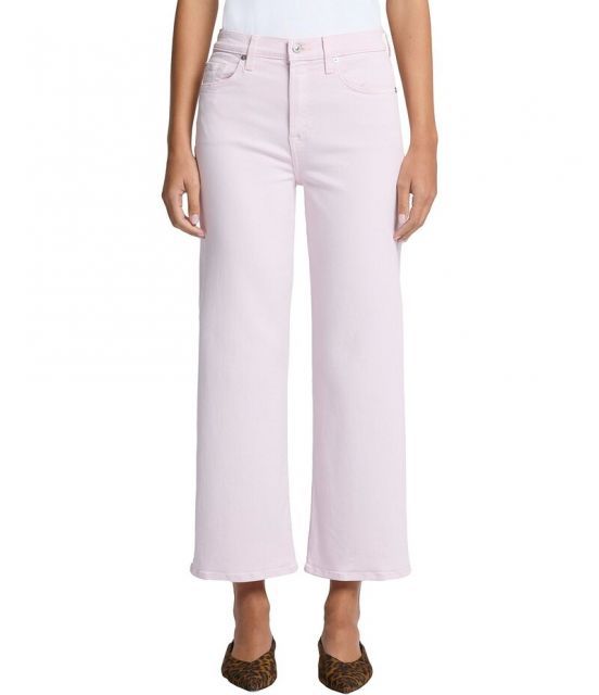 【送料無料】 セブンフォーオールマンカインド レディース デニムパンツ ジーンズ ボトムス Cropped Alexa High Rise Cropped Jeans Soft Pink