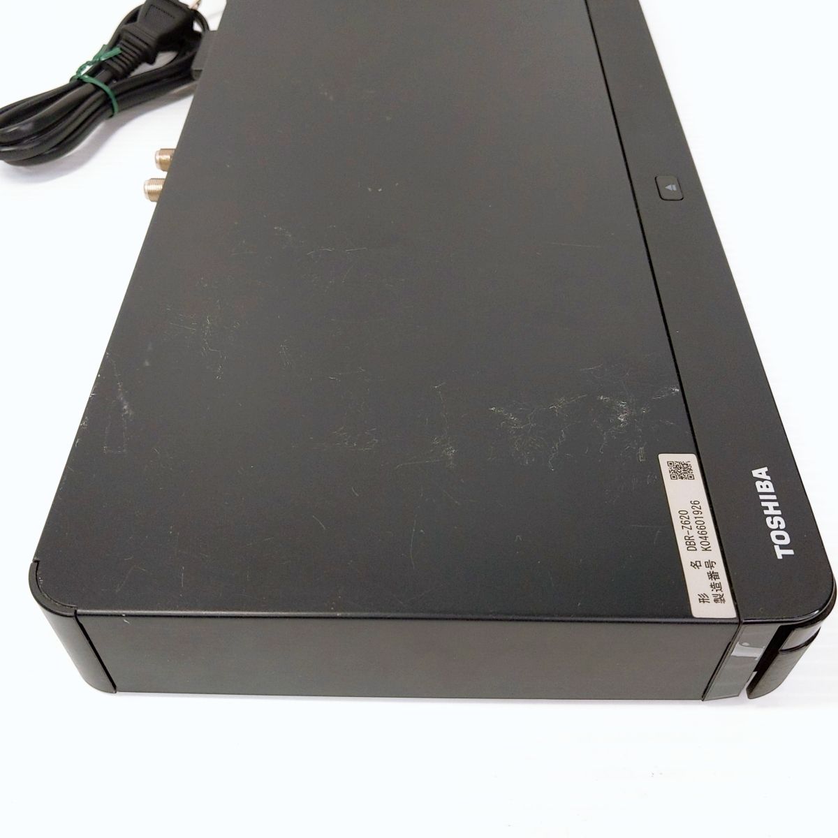 中古品】東芝 REGZA ブルーレイレコーダー 16年製 DBR-Z620 ○YR-52274