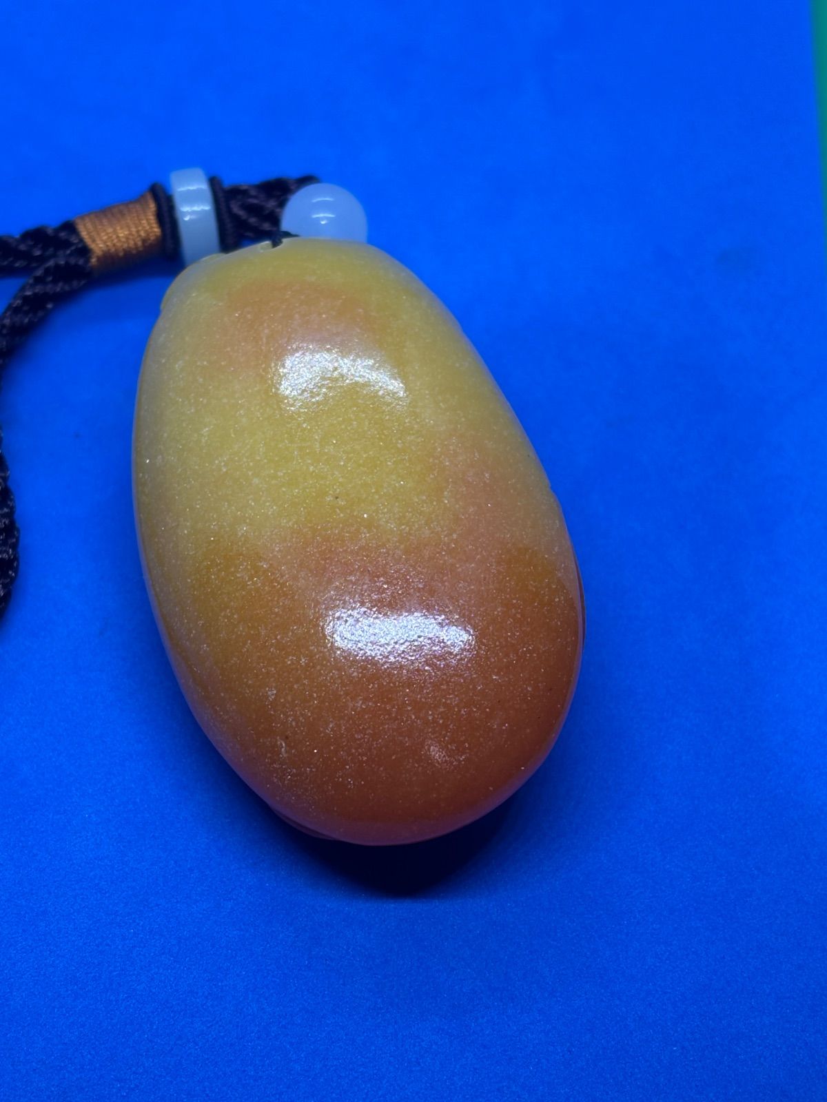 寿山石 手把件 精工彫刻「飛龍在天」】73×42×28mm / 98g5371 - メルカリ