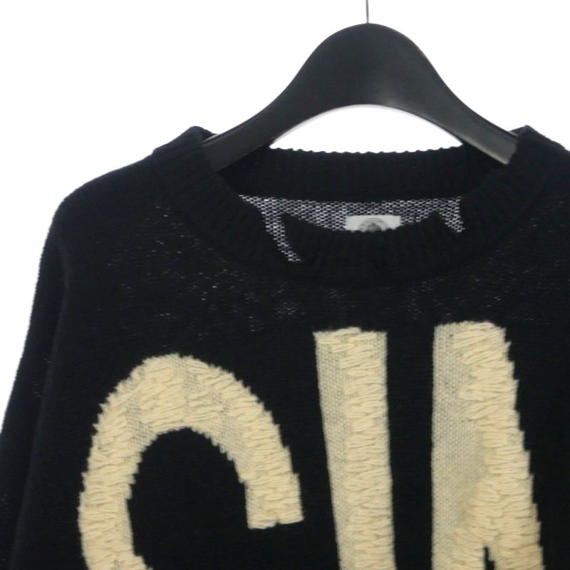 セントマイケル SAINTMICHAEL WOOL SWTER SIN ダメージニット ウール  