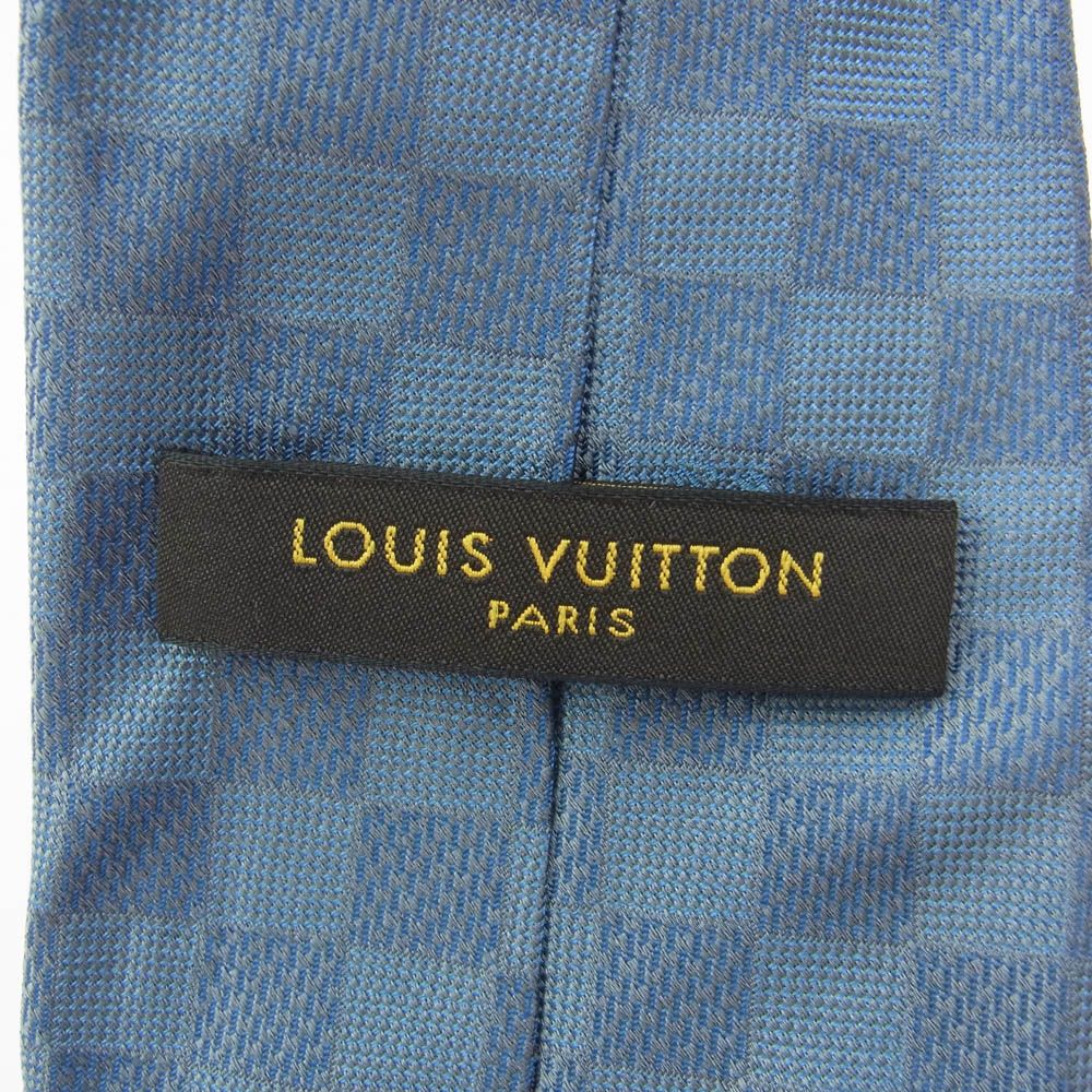 美品 ルイヴィトン Louis Vuitton ネクタイ シルク ブルー ダミエ 楽天市場】【新品】 ルイヴィトン ネクタイ ダミエ クラシック