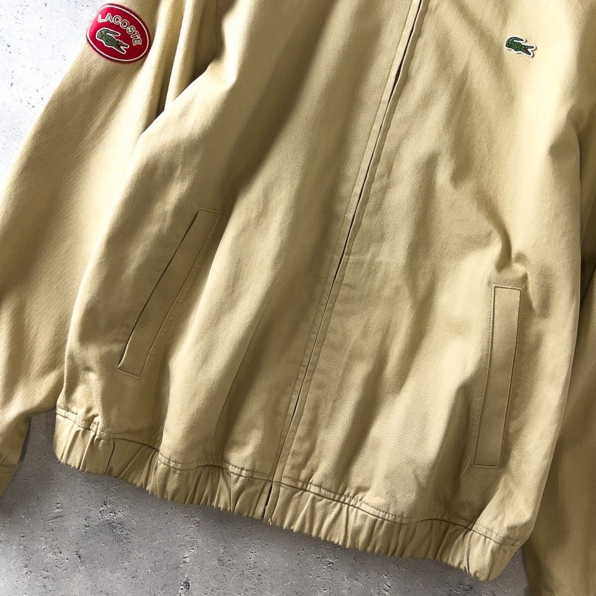 希少 LACOSTE × BEAMS 別注 ラコステ ビームス ヴィンテージ バッジ